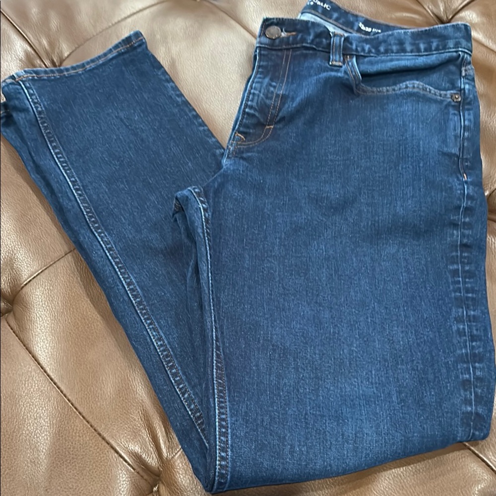Banana Republic Men’s Slim Jeans - Dark Blue Wash